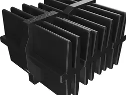Соединитель пластиковый для лаги алюминиевой HILST Professional 60х40х4000мм connector 3D