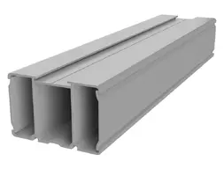 Лага алюминиевая HILST JOIST  PRO PREMIUM 60x40x4000мм