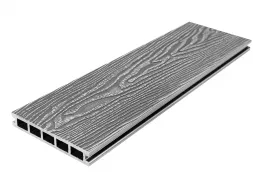 Террасная доска UnoDeck Vintage 150×24 мм, Серый