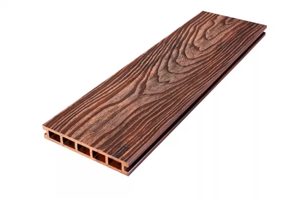 1Террасная доска UnoDeck Vintage 150×24 мм, Палисандр