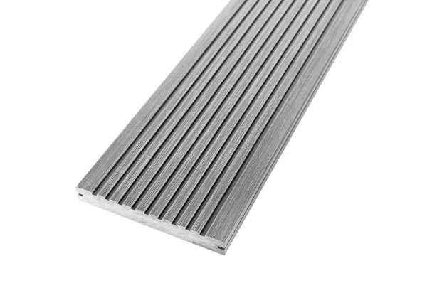 Террасная доска UnoDeck Solid 152×20 мм, Серый1