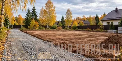 Как подготовить участок под строительство весной