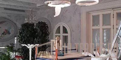 Ремонт главного зала ресторана