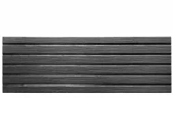Террасная доска UnoDeck Mogano 165×24 мм, Графит
