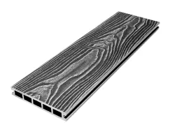 Террасная доска UnoDeck Vintage 150×24 мм, Графит