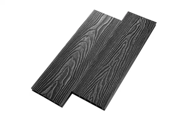 Террасная доска UnoDeck Vintage 150×24 мм, Графит5