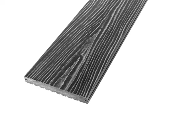 Террасная доска UnoDeck Solid 152×20 мм, Графит 2