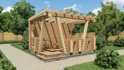 Современные беседки под ключ для дачи