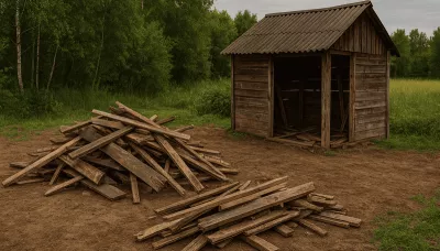 Демонтаж старых построек