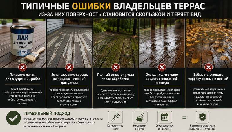 Типичные ошибки владельцев